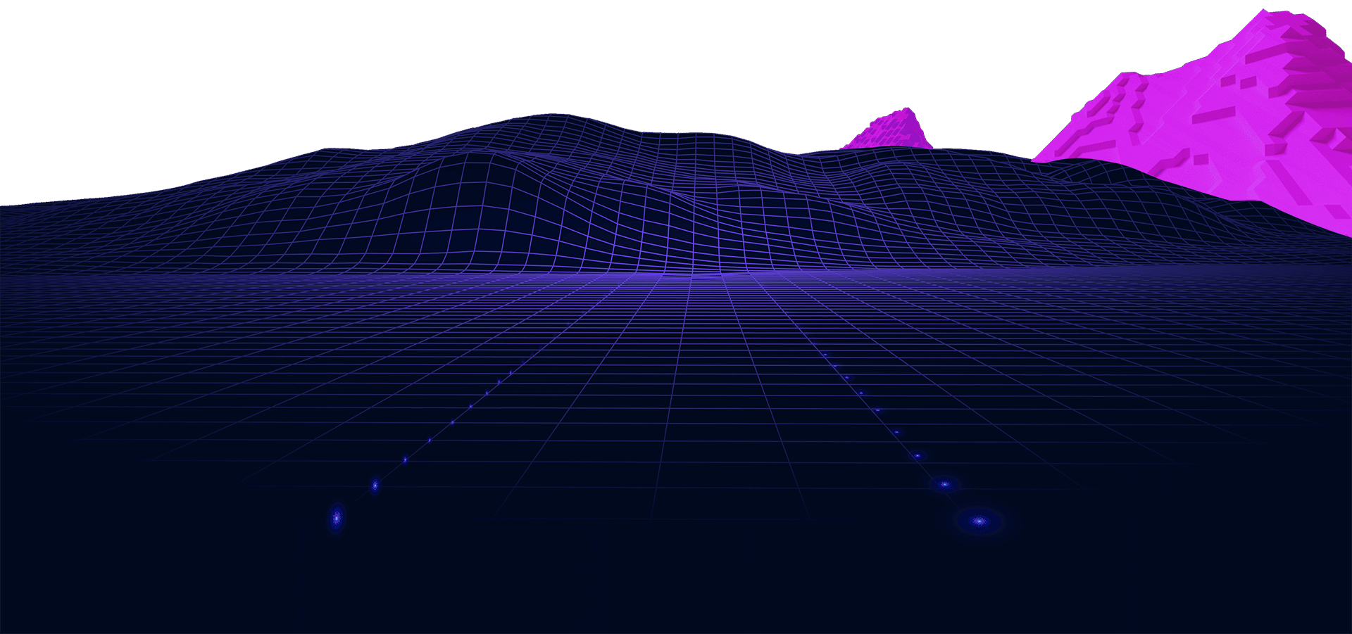 digital hills and mountains